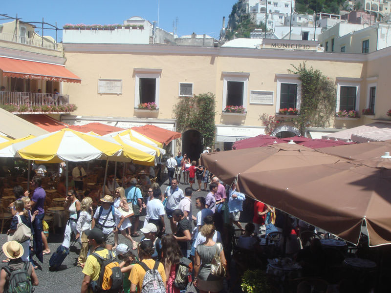 Καπρι, η Πλατεια