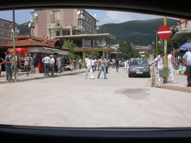 Κωμόπολη της ανατολικής Αλβανίας