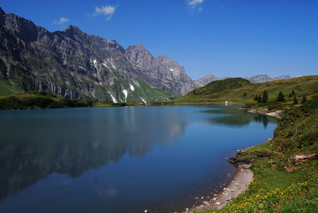 Λίμνη στο Trubsee Engelberg της Ελβετίας