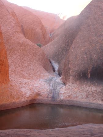 Νερό στο Uluru!