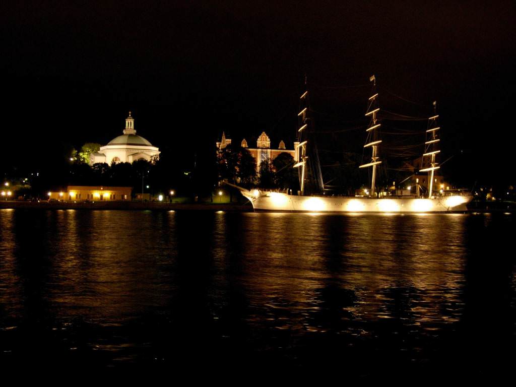 Νυχτερινή μαγεία στην Στοκχόλμη...