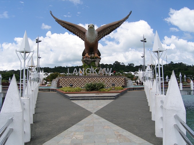 Ο αητός στο Langkawi