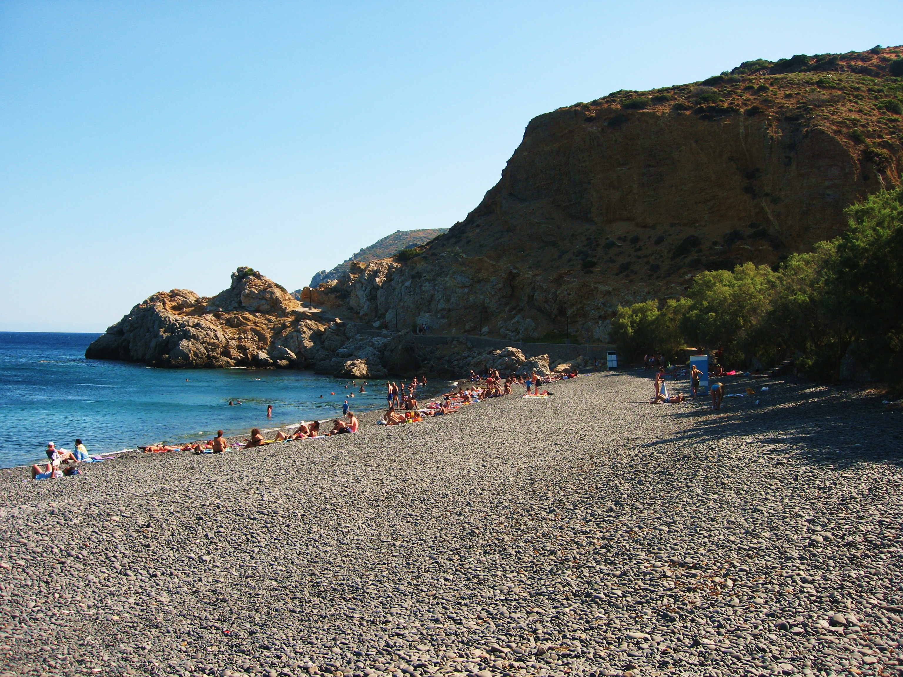 Παραλία Μαύρα Βόλια - Χίος