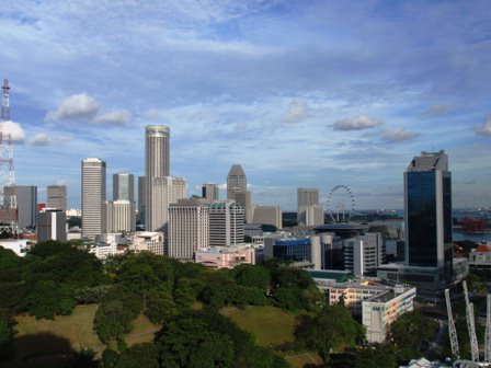 Πράσινο και ουρανοξύστες