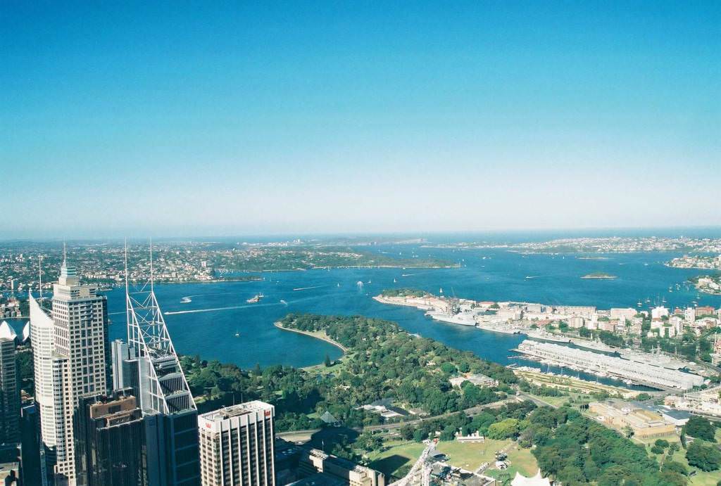 Σίδνει - Θέα από Sydney Tower 2