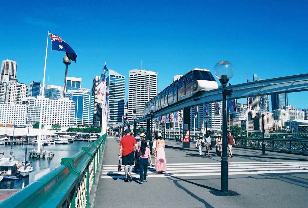 Σίδνει - Darling Harbour & Monorail