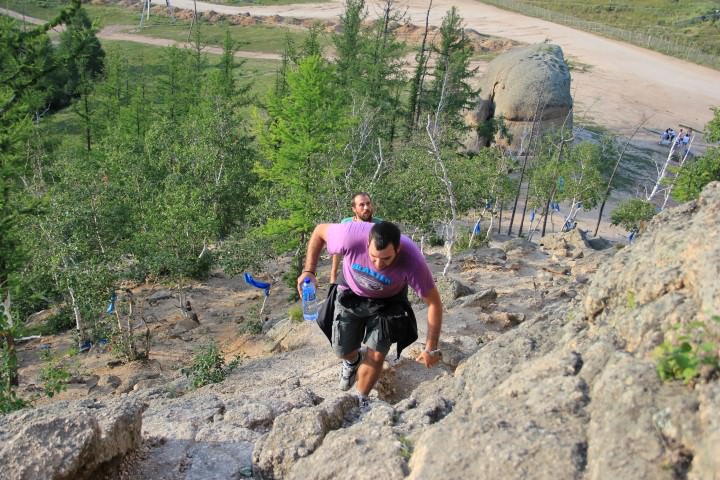 Σκαρφαλώνοντας στο Turtle rock