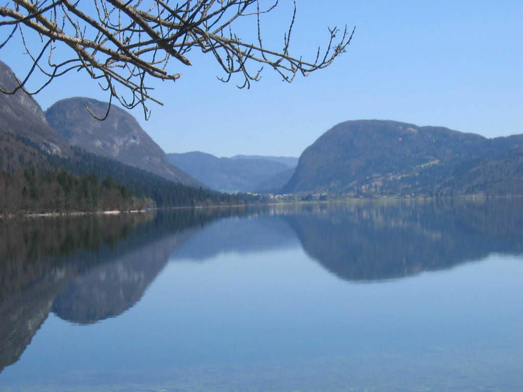 Σλοβενία, λίμνη Bohini