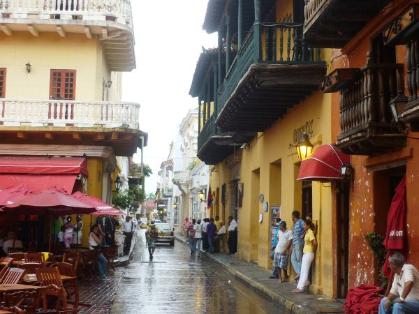 Σοκάκια της πόλης, Cartagena de Indias