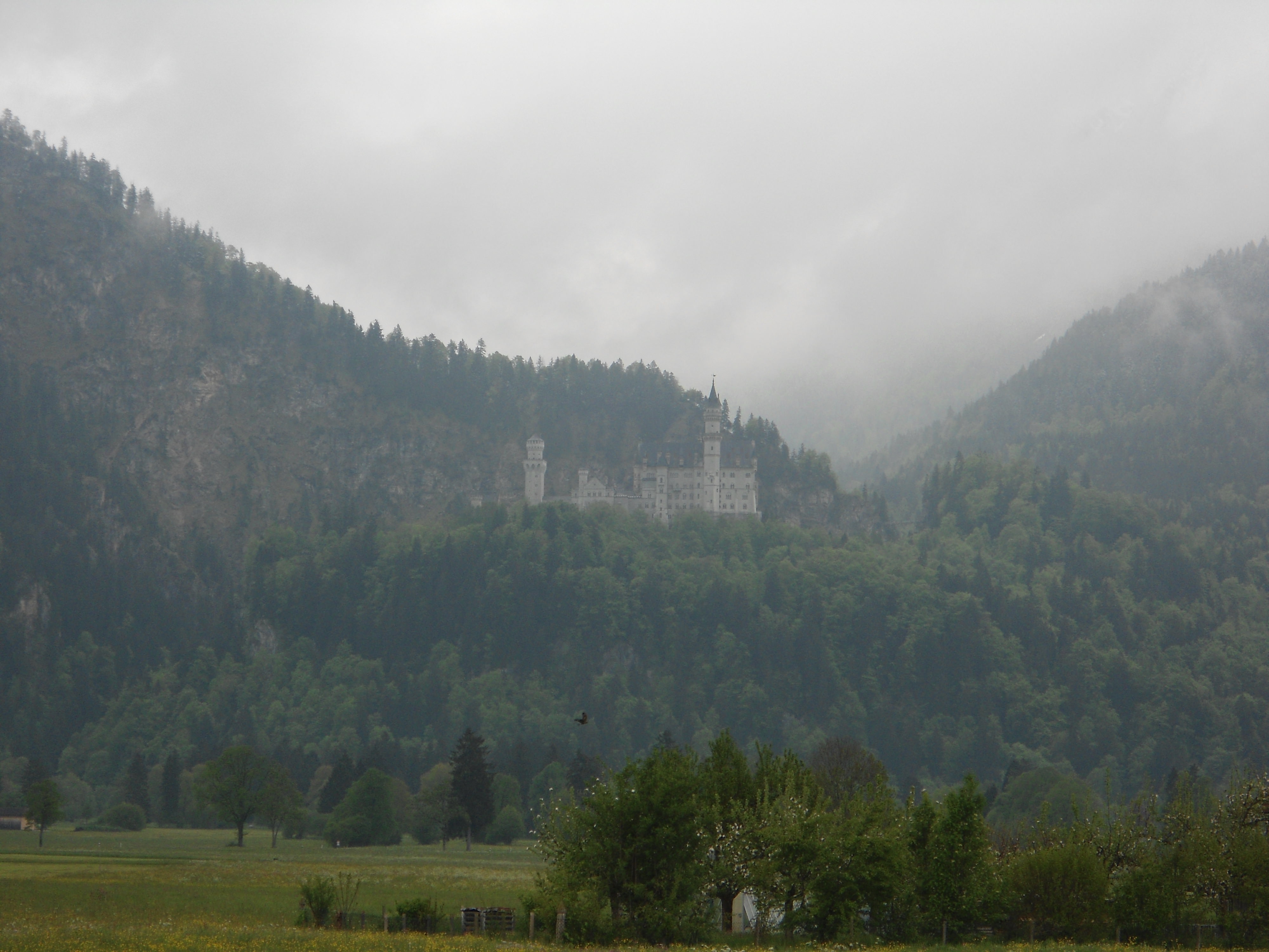 ΤΟ ΚΑΣΤΡΟ NEUSCHWANSTEIN ΑΠΟ ΤΟ ΔΩΜΑΤΙΟ