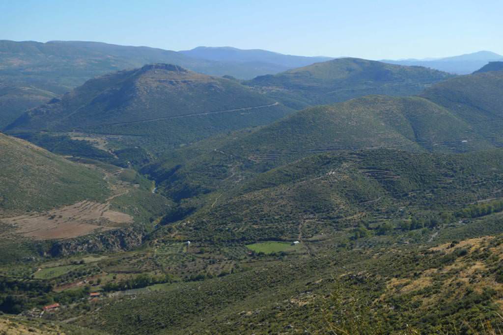 Το φαράγγι του Αλφειού (άποψη)