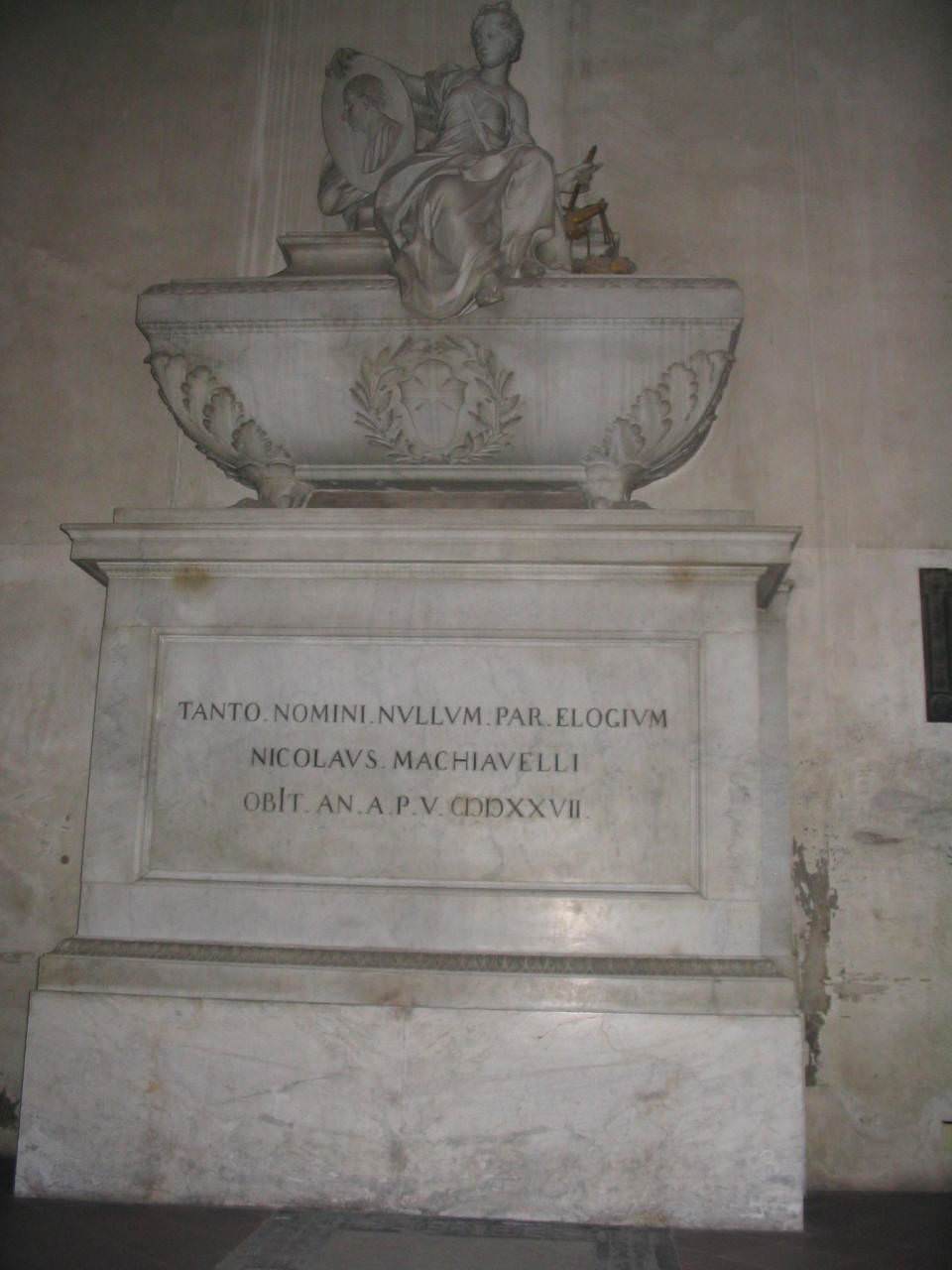 Φλωρεντία - Τάφος του Μακιαβέλλι