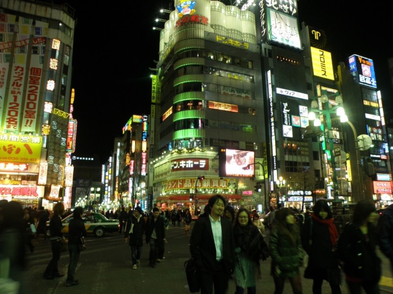 Φώτα στην περιοχή Shinjuku, Tokyo