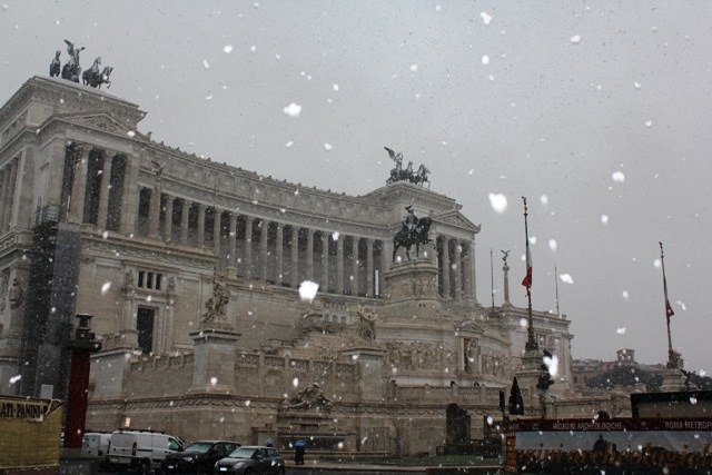 Χιονισμένη Ρώμη