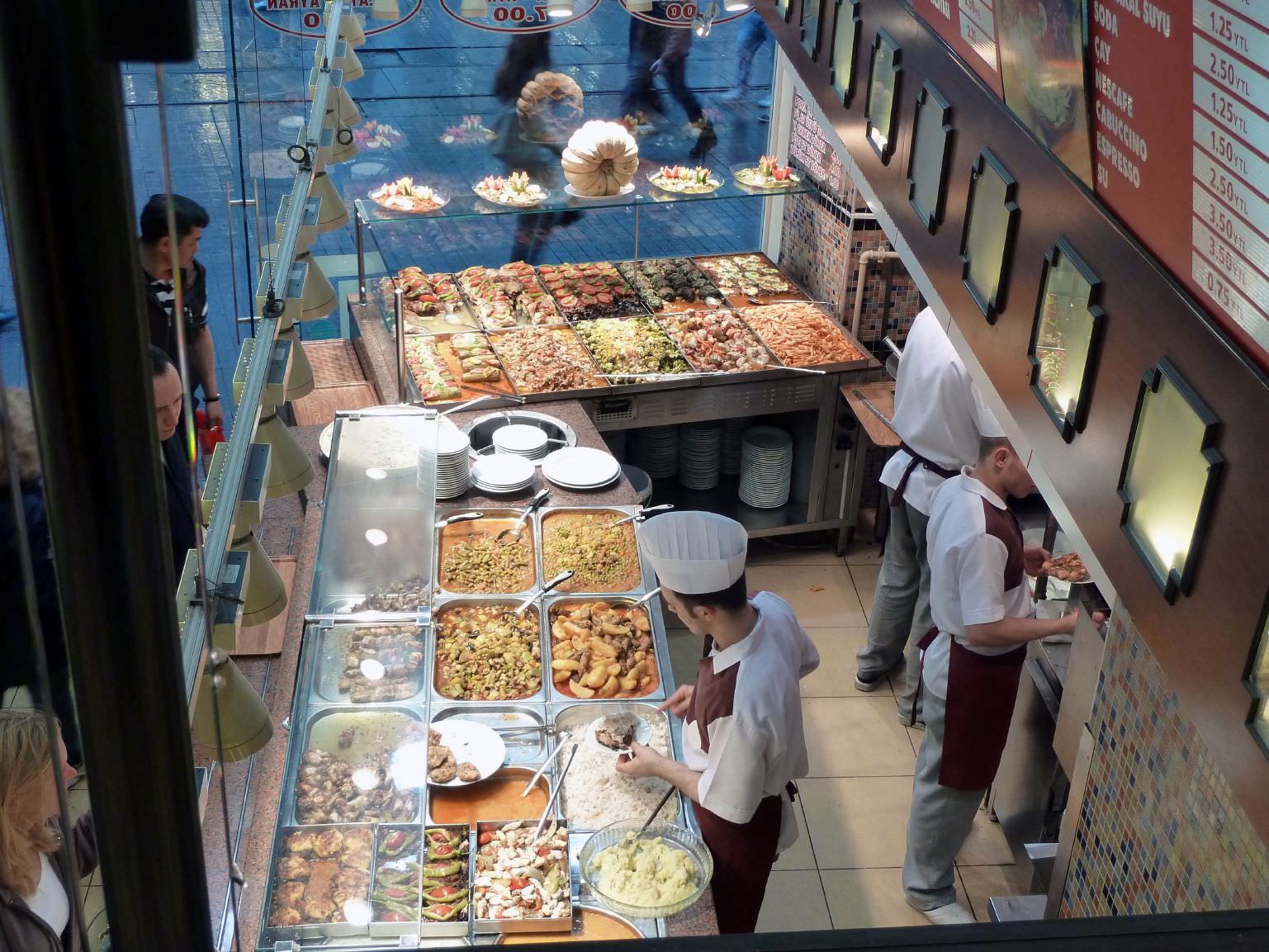 μαγειρείο στην Istiklal