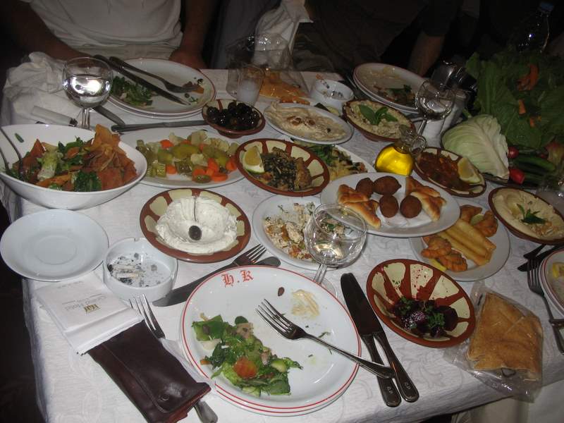 μεζέδες Λιβάνου