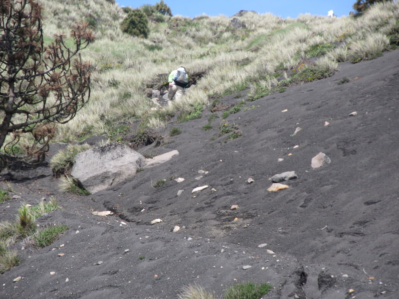 Acatenango volcano climping