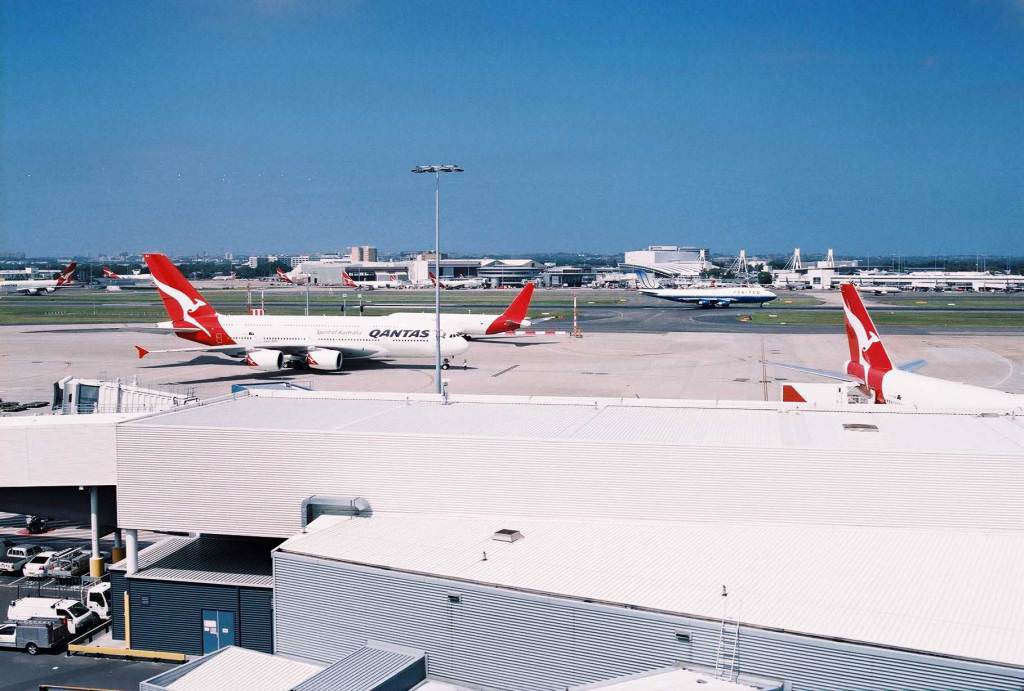 Airbus 380 & Boeing 747 (Αεροδρόμιο Σίδνει)