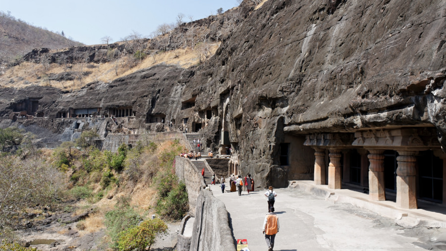 Ajanta caves, Maharashtra
Μνημείο Πaγκόσμιας Πολιτιστiκής Kληρονομιάς της UNESCO