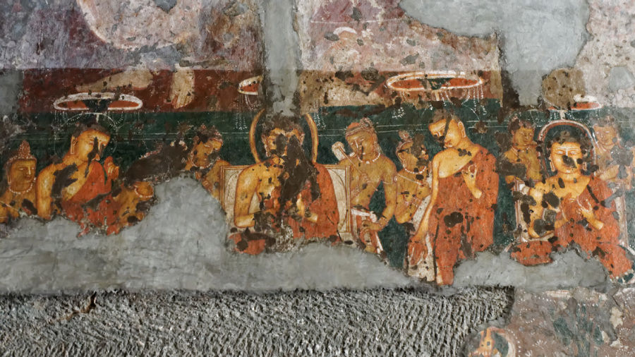 Ajanta caves, Maharashtra
Μνημείο Πaγκόσμιας Πολιτιστiκής Kληρονομιάς της UNESCO