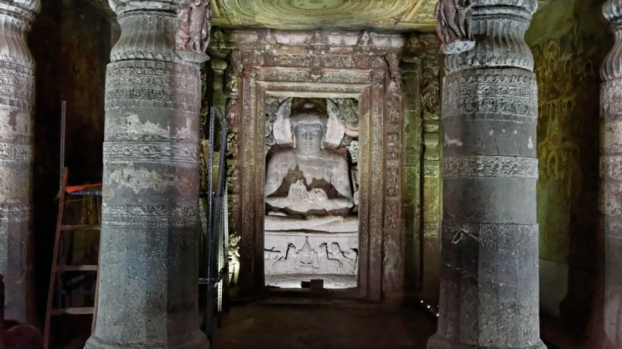 Ajanta caves, Maharashtra
Μνημείο Πaγκόσμιας Πολιτιστiκής Kληρονομιάς της UNESCO