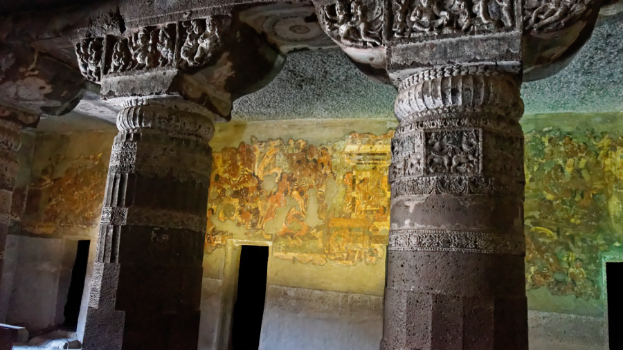 Ajanta caves, Maharashtra
Μνημείο Πaγκόσμιας Πολιτιστiκής Kληρονομιάς της UNESCO