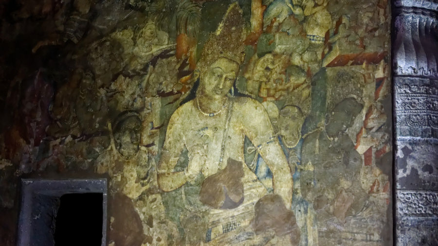 Ajanta caves, Maharashtra
Μνημείο Πaγκόσμιας Πολιτιστiκής Kληρονομιάς της UNESCO