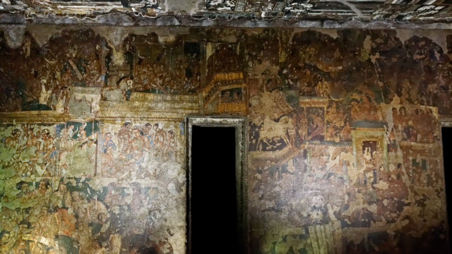Ajanta caves, Maharashtra
Μνημείο Πaγκόσμιας Πολιτιστiκής Kληρονομιάς της UNESCO