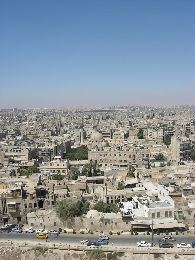 Aleppo, View over the Citadel