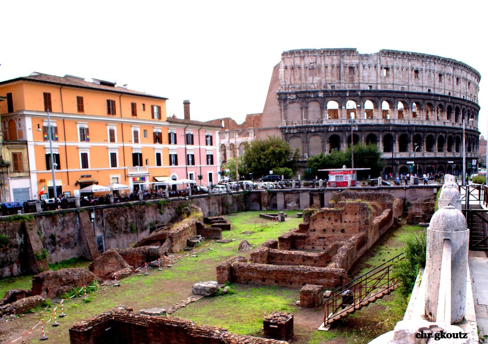 Ancient Market  And Colosseuma