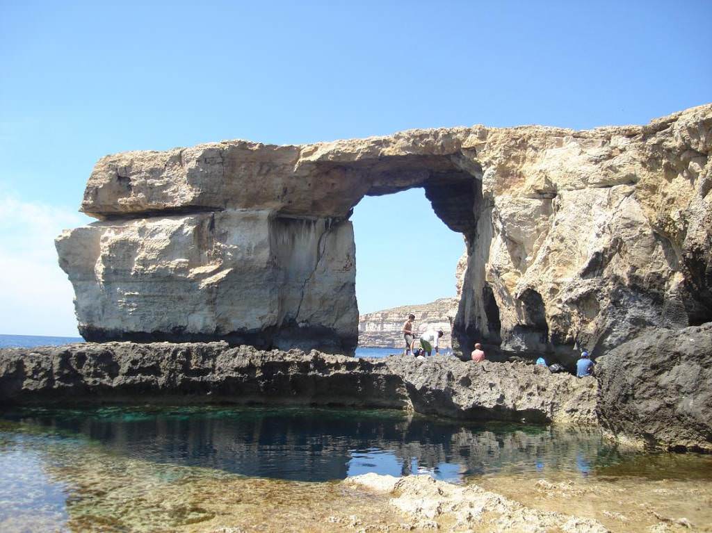 Azure window,Gozo island