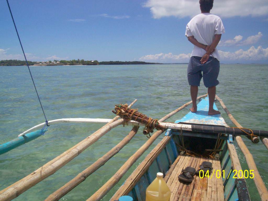 Banca from Bantayan to Sagay