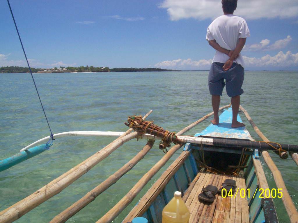 Banca from Bantayan to Sagay