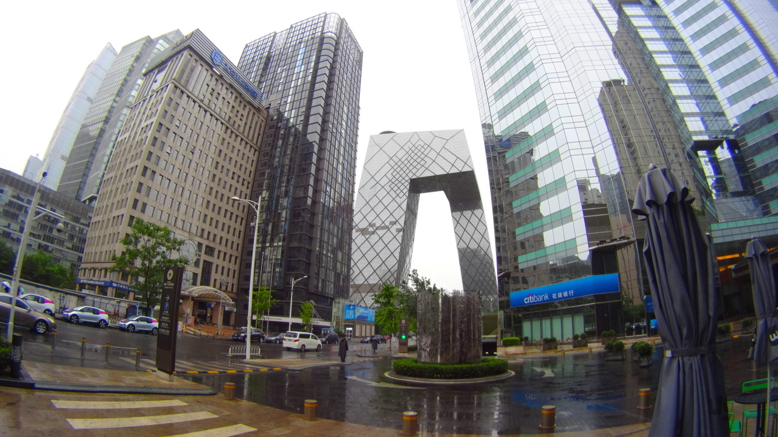 Beijing - Financial District, CCTV Bldg