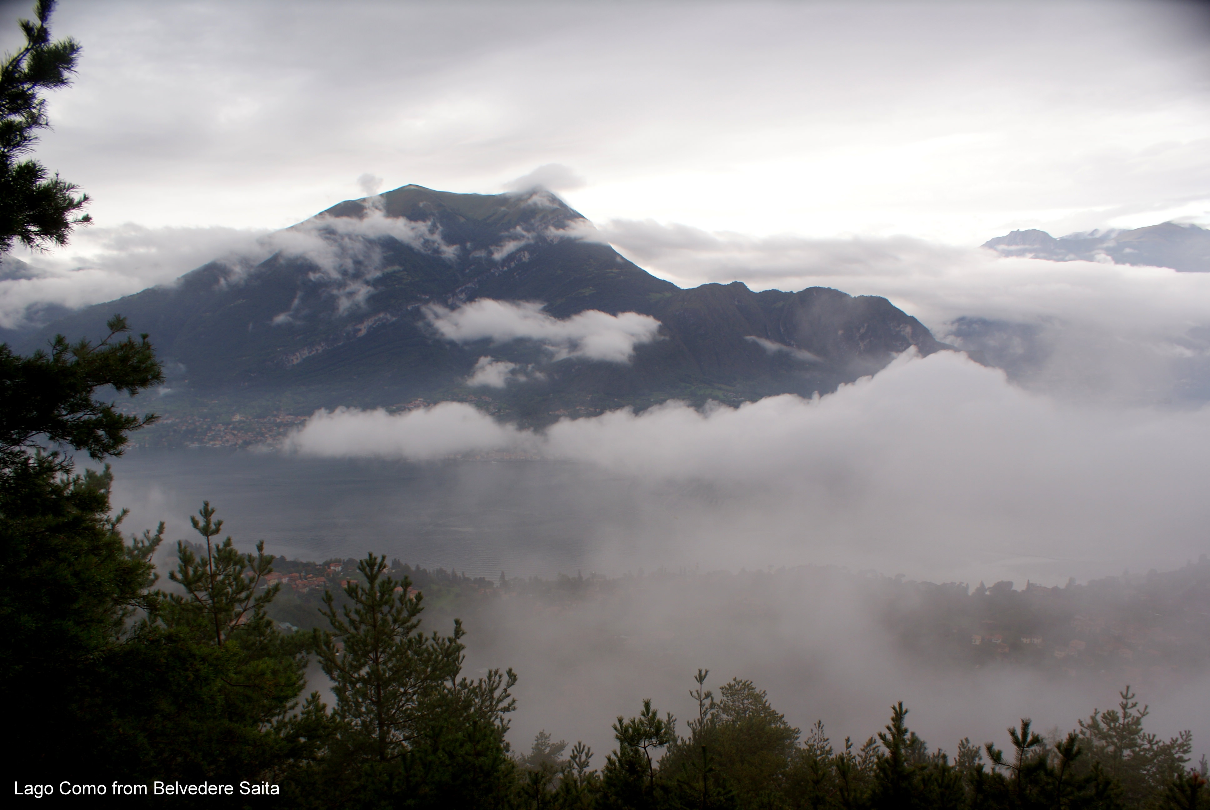 Bellagio from Belvedere Saita