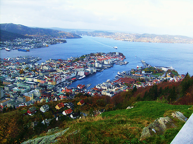 Bergen απο ψηλα