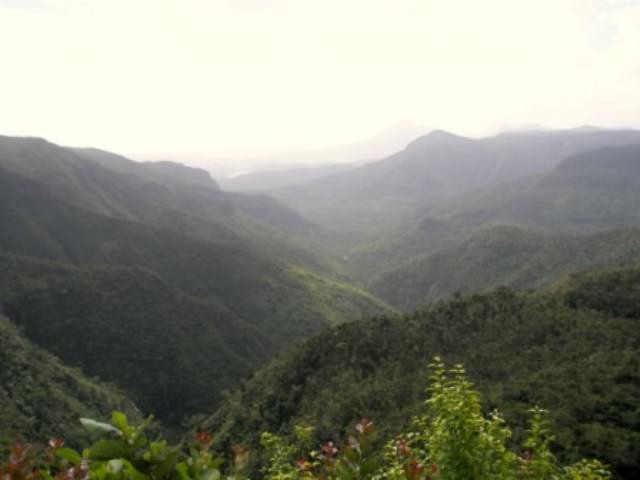 Black river Gorges