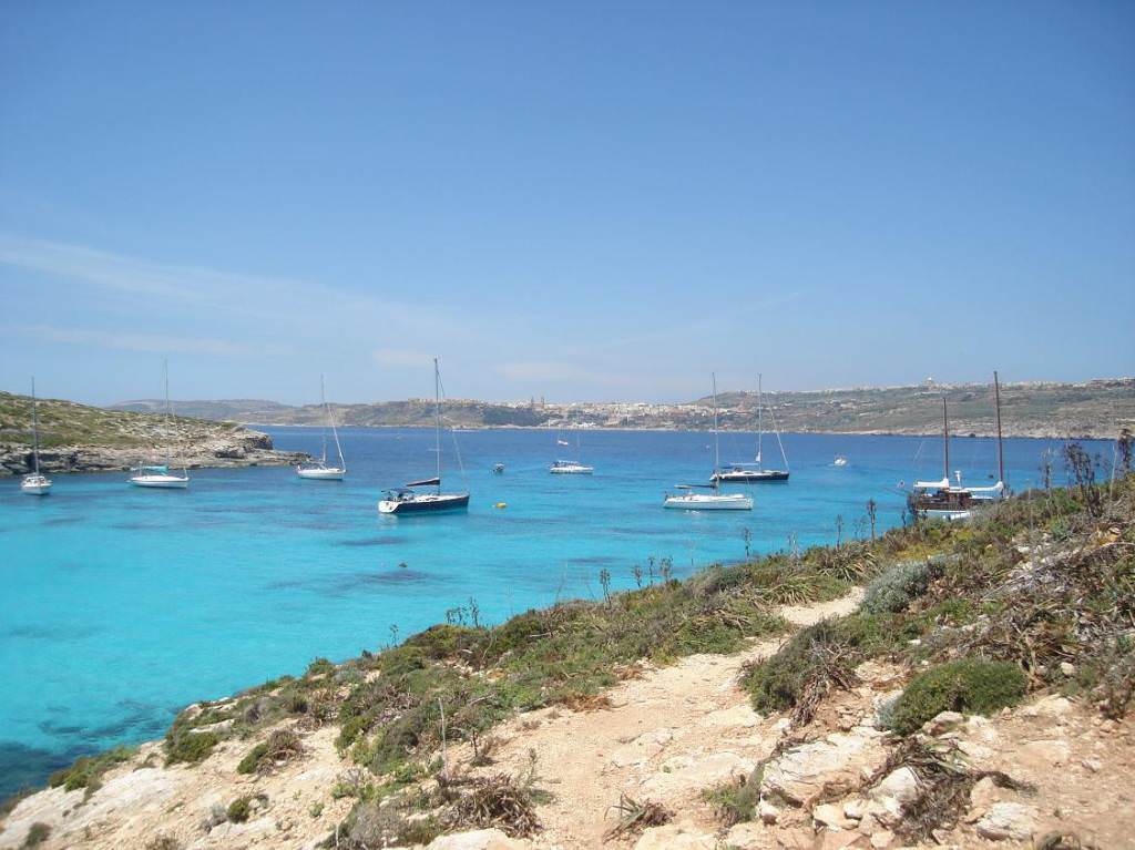 Blue lagoon, Comino island