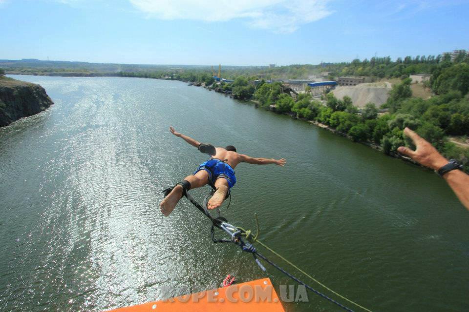 Bungee Jumping στην Ουκρανια ...!