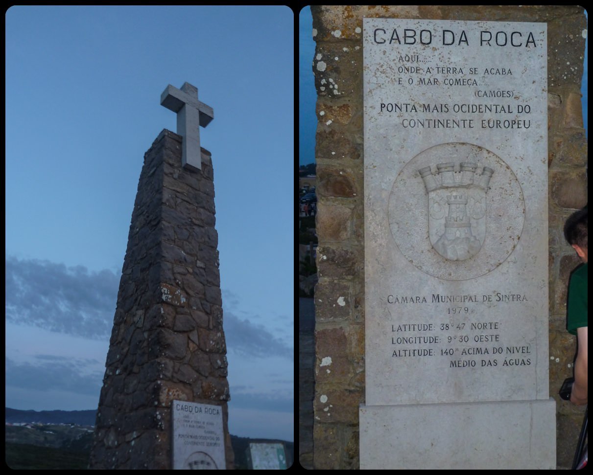 Cabo da Roca - the westernmost extent of mainland continental Europe