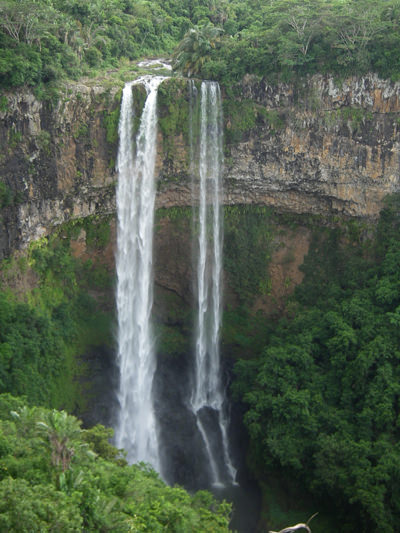 Chamarel waterfalls