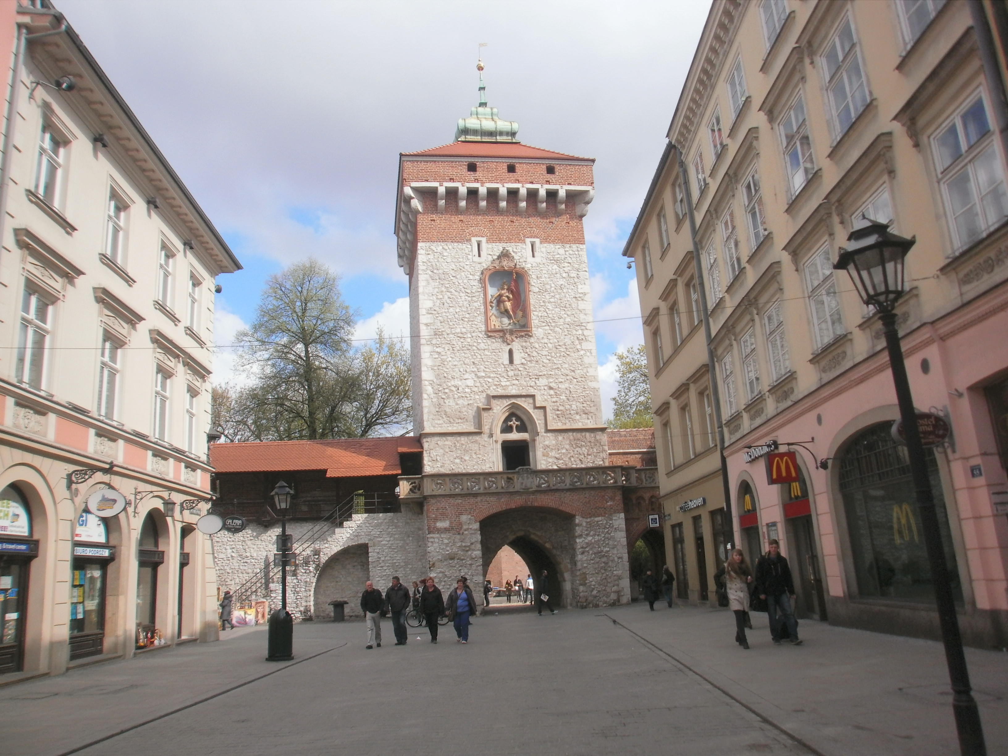 CRACOW - FLORIANSKA GATE