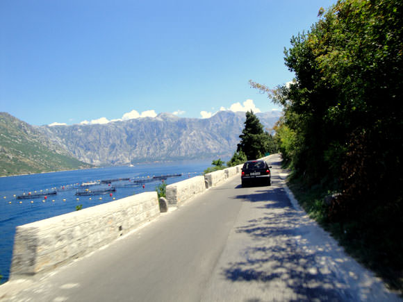 Driving to Kotor