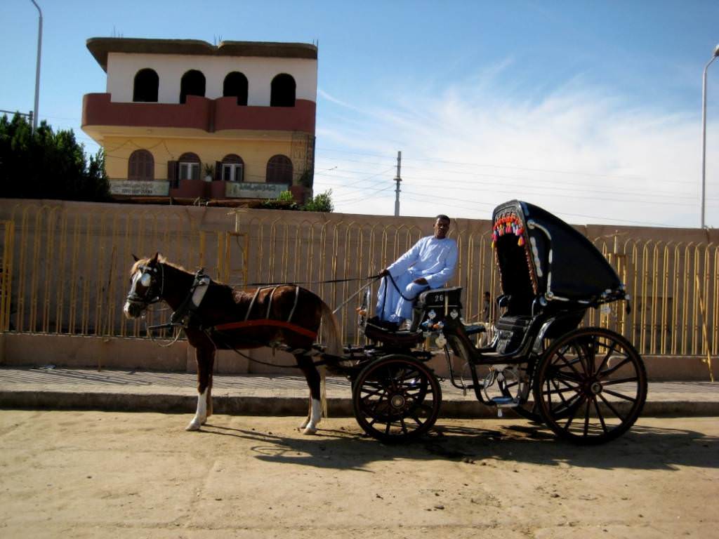 Edfu, west bank of Nile River between Esna and Aswan