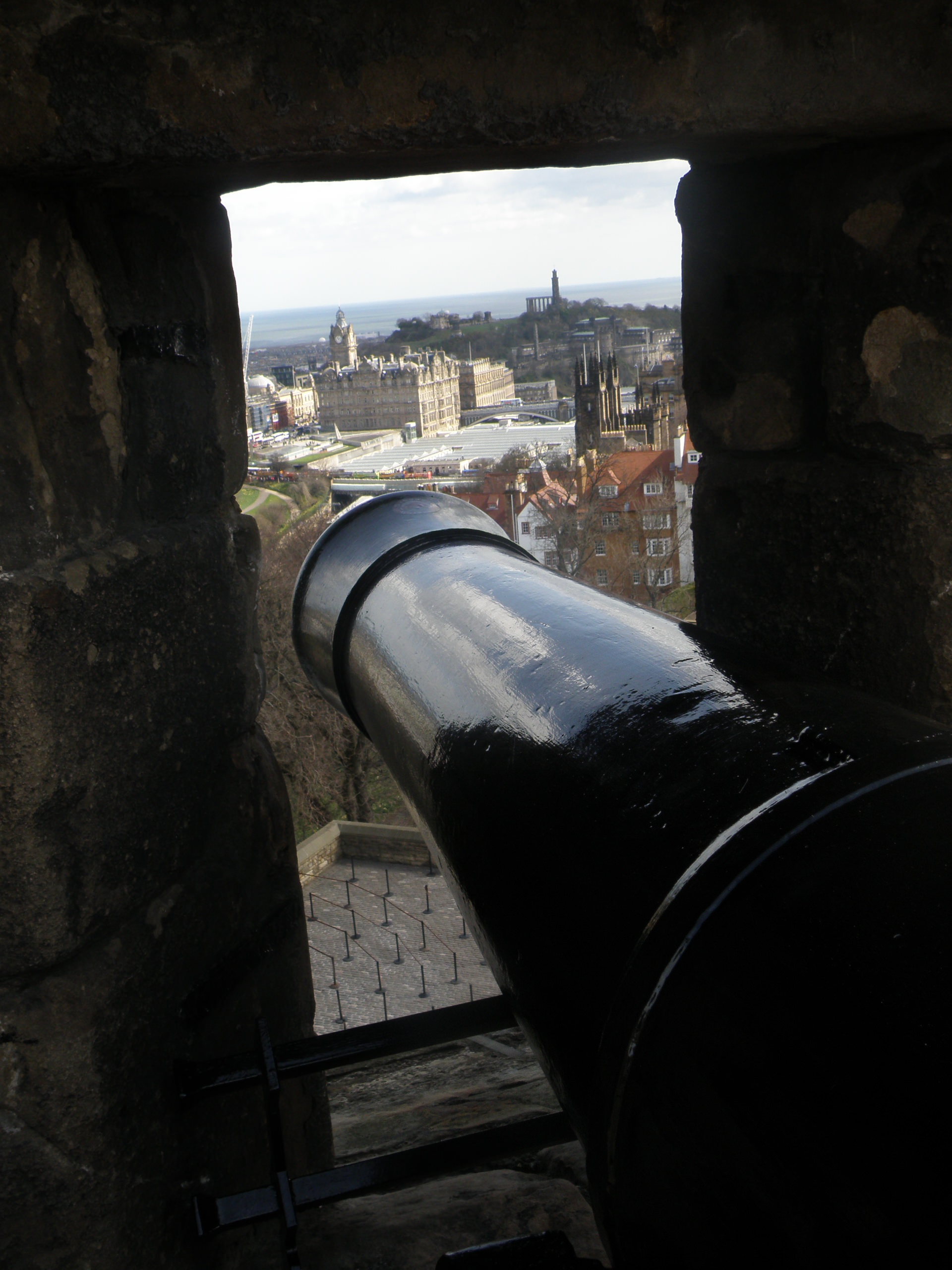 Edinburgh castle view