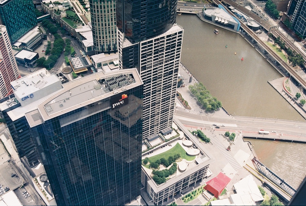 Eureka Tower (θέα προς δυτικά)