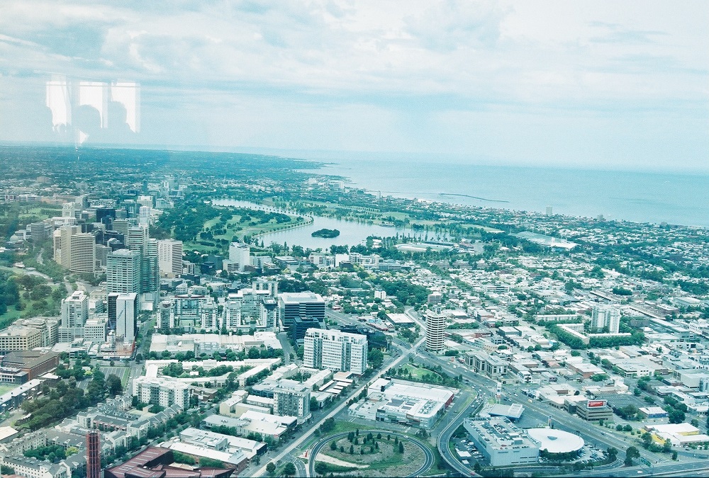 Eureka Tower (θέα προς Albert Park)