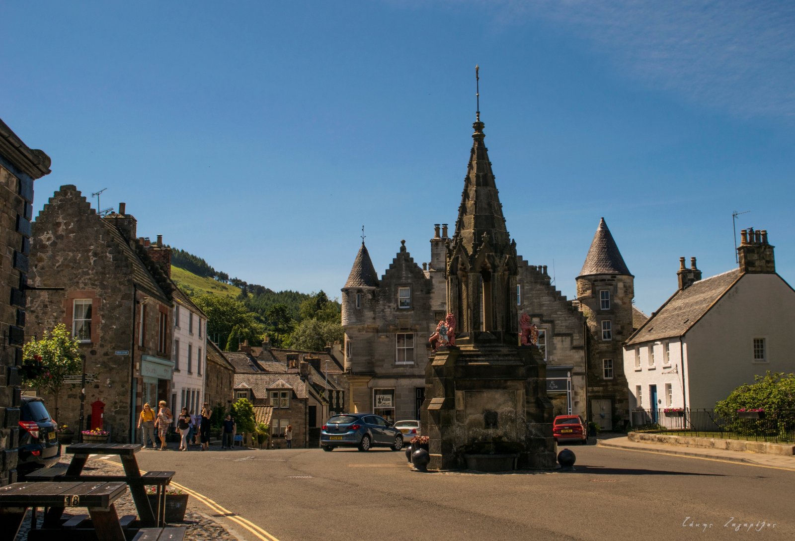 Falkland village, near Lomond Hills