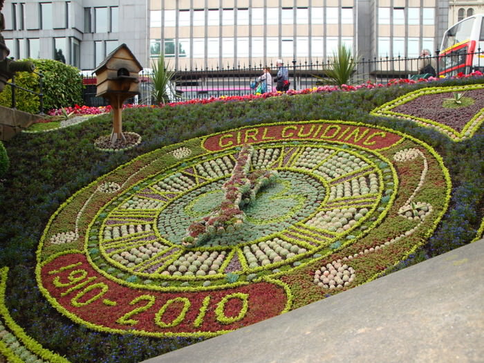 Floral Clock-Princes Street Gardens