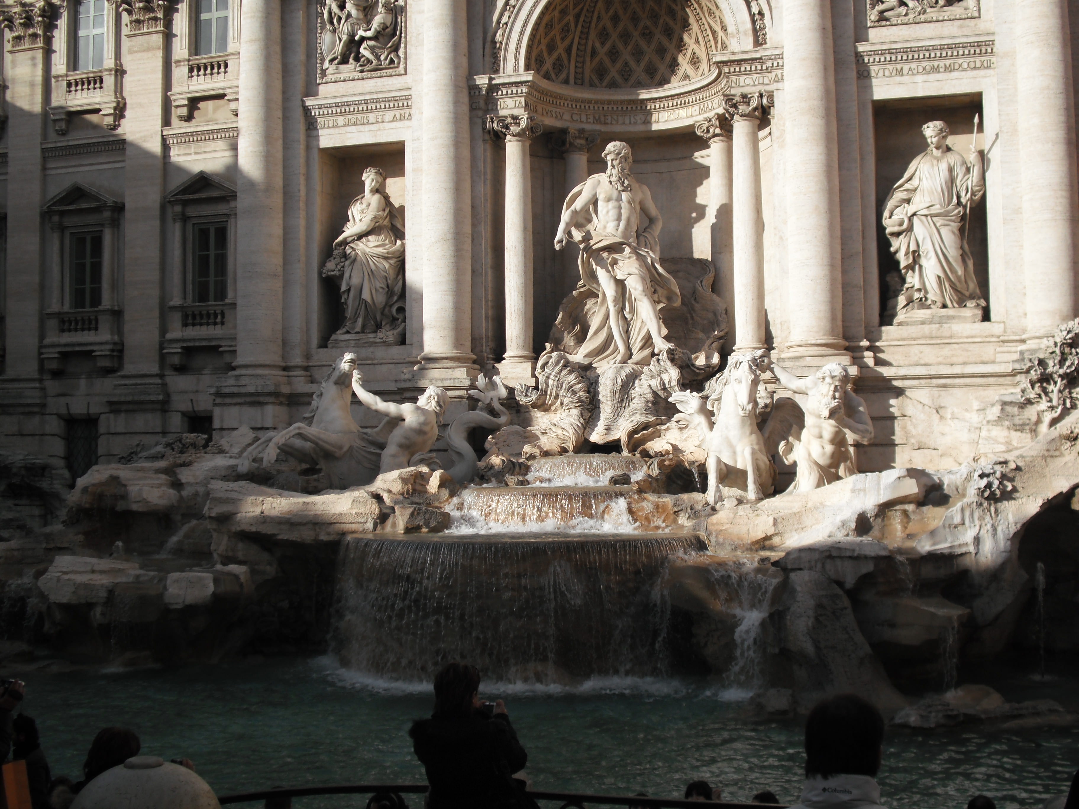 Fontana di Trevi, Rome, Italy, December 2009